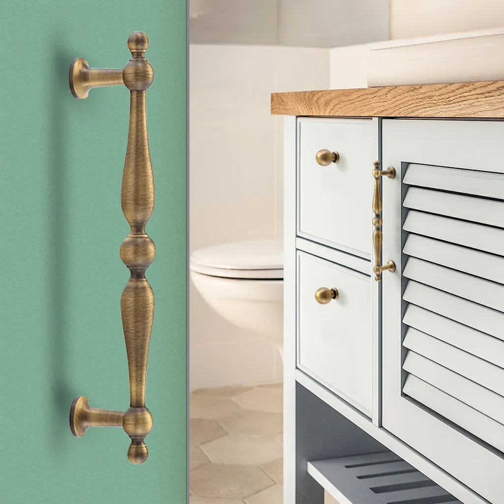 brushed brass cabinet pulls