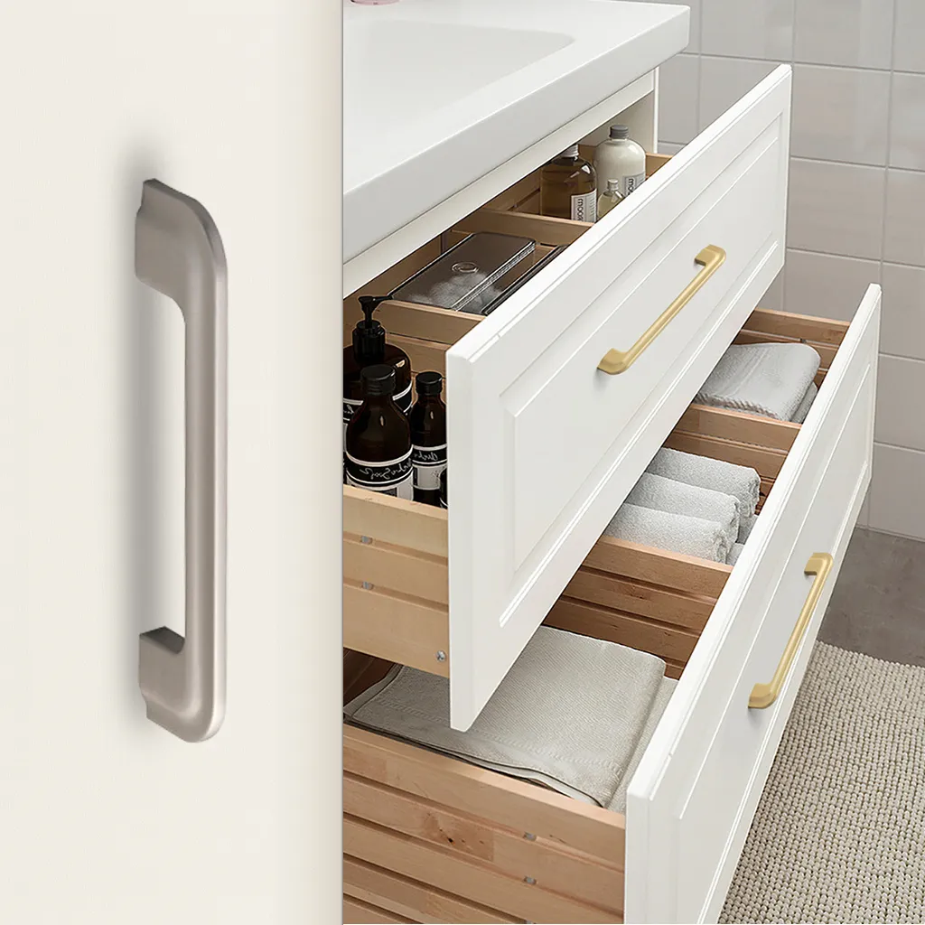 Brushed Nickel Cabinet Pulls