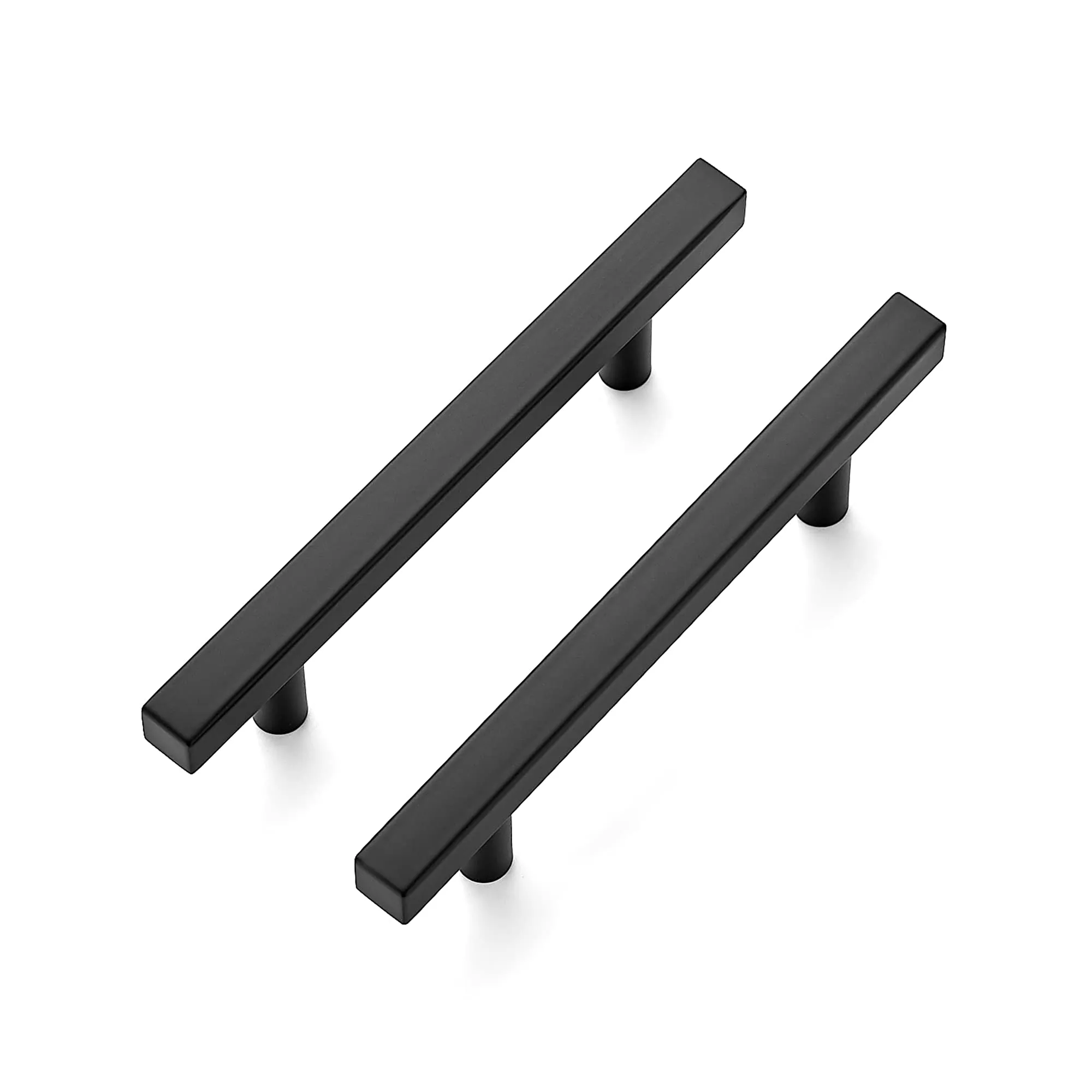 minimalist kitchen using long linear drawer pulls
